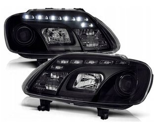 Lampy VW Touran 03-06 Caddy 04- daylight black