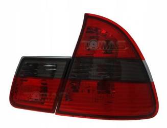 Lampy clear tylne BMW E46 Touring red white SMOKE