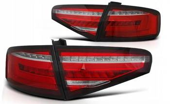 Lampy diodowe r-w dts do Audi A4 B8 12-15 sedan