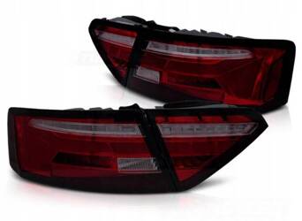 Lampy diodowe red-smoke led do AUDI A5 11-16 LIFT