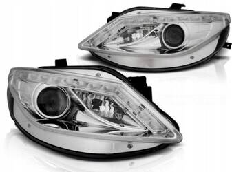 Lampy reflektory Seat Ibiza 6J 08-12 chrome LED