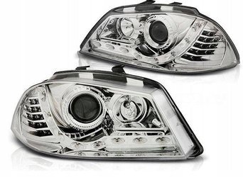 Lampy reflektory Seat Ibiza 6l 02-08 chrome led