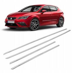 Listwy drzwi bocznych do SEAT LEON 3 2012-2020 | stal