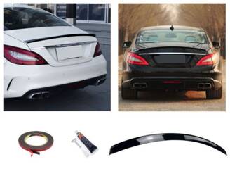 SPOILER NA KLAPĘ MERCEDES CLS C218 GLOSSY BLACK