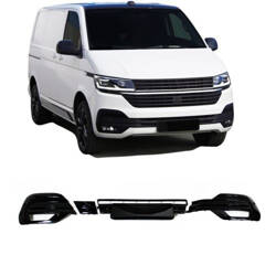 Wkładka dolna zderzaka VW t6.1 2019- glossy black