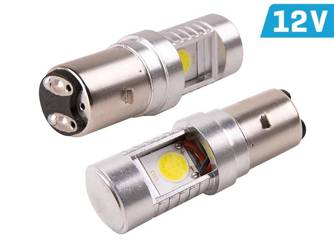 Żarówka VISION S2 (BA20d) 10-36V 2x COB LED, biała, 1 szt.