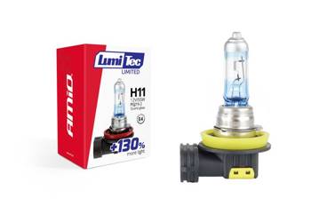 Żarówka halogenowa H11 12V 55W LumiTec LIMITED +130% AMIO-02134