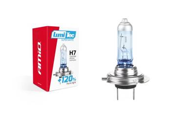 Żarówka halogenowa H7 12V 55W LumiTec Super White +120% AMIO-02138