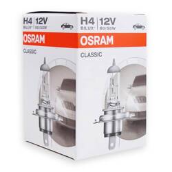 Żarówka halogenowa Osram Classic H4 12V 60/55 P43T