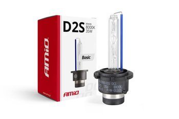 Żarówka ksenonowa żarnik xenon D2S 8000K AMiO BASIC AMIO-01321