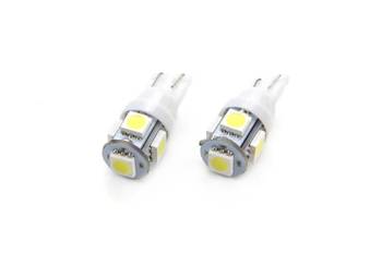 Żarówki LED STANDARD T10 W5W 5xSMD 5050 12V AMIO-01284