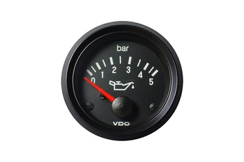 Zegar VDO 52mm - Oil pressure 5 Bar 12V