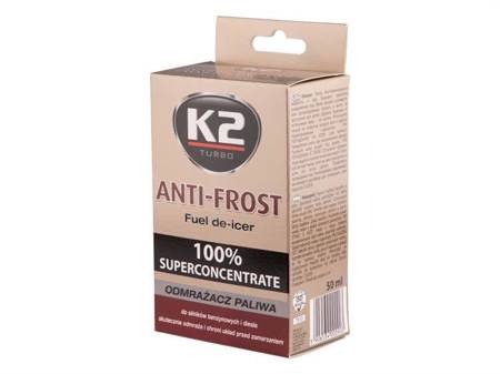 ANTI-FROST Uniwersalny odmrażacz paliwa, 50 ml