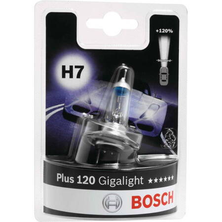 BOSCH ŻARÓWKA H7 Gigalight +120%