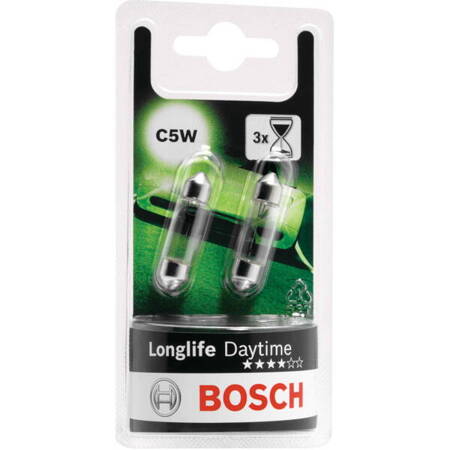 BOSCH ŻARÓWKI C5W Longlife, 2 szt.