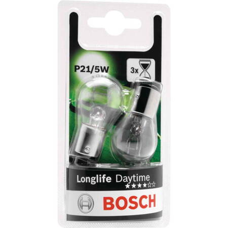 BOSCH ŻARÓWKI P21/5W Longlife, 2 szt.