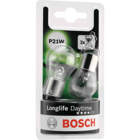 BOSCH ŻARÓWKI P21W Longlife, 2 szt.