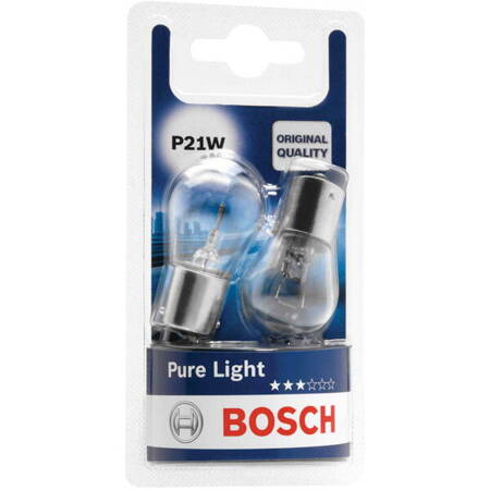 BOSCH ŻARÓWKI P21W PureLight, 2 szt.