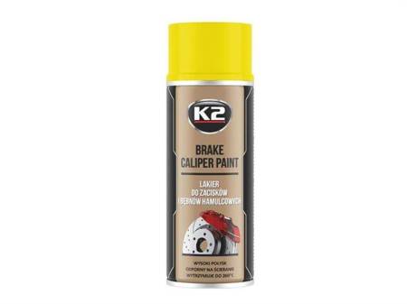 BRAKE CALIPER PAINT Lakier do zacisków i bębnów hamulcowych, 400 ml, żółty