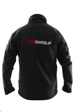 Bluza Softshell MTuning Czarna S Nadruk