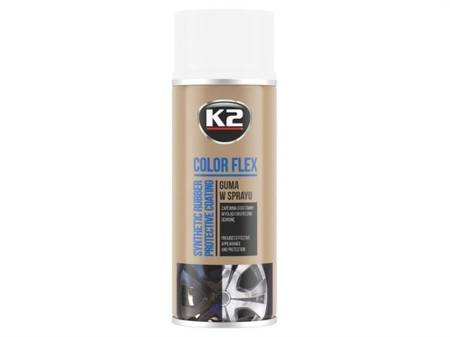 COLOR FLEX Guma w sprayu, biały, 400ml