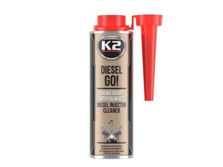 DIESEL GO! Dodatek do czyszczenia wtryskiwaczy, 250 ml