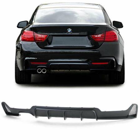 DYFUZOR BMW F32 13- MP SINGLE OUTLET TWIN MUFFLER