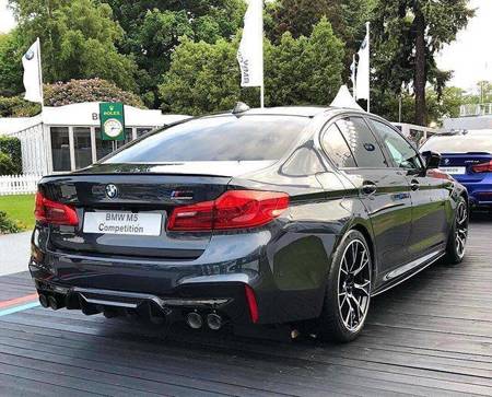 DYFUZOR BMW G30 LOOK M5 COMPETITION BLACK GLOSSY