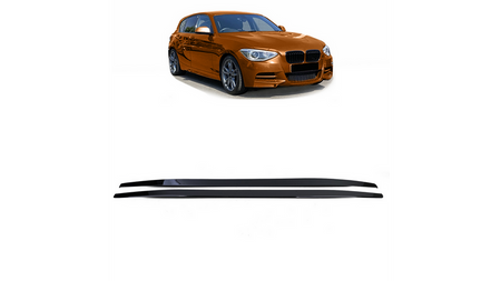 Dokładki progów Gloss Black BMW 1 F20 F21 2011-2019