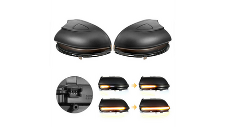 Dynamic LED Side Mirror Indicator Set VW GOLF VI 2008-2015