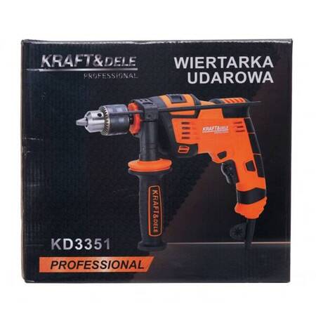 Elektryczna wiertarka udarowa 1600W KD3351