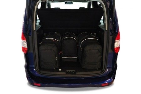 FORD TOURNEO COURIER 2014+ TORBY DO BAGAŻNIKA 4 SZT