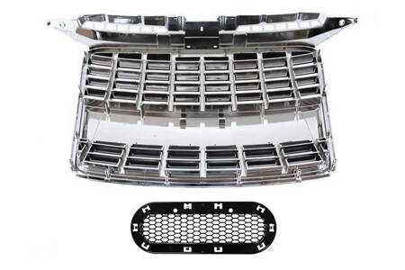 GRILL AUDI A3 8P S8-STYLE CHROME-BLACK (05-09)