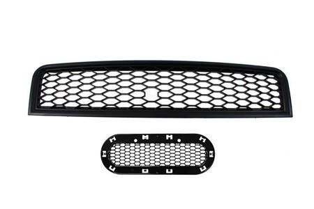 GRILL AUDI A4 B6 RS-STYLE BLACK (00-04)