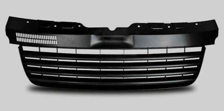 GRILL BEZ ZNACZKA VW T5 03-09 CZARNY