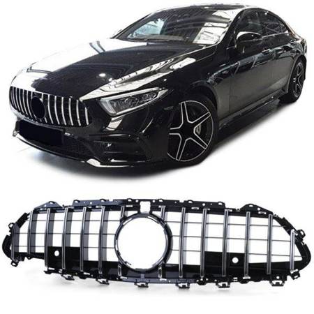 GRILL MERCEDES C257 18- CLS GT CAMERA CHROME