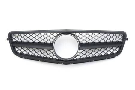 GRILL MERCEDES W204 07-14 MATT BLACK LOOK C63