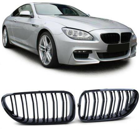 GRILL (NERKI) BMW F06 F12 F13 GLOSS BLACK M6 LOOK