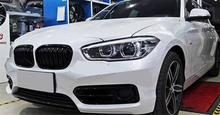 GRILL (NERKI) BMW F20 F21 15- LCI BLACK POŁSYK M1