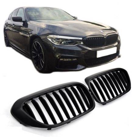 GRILL (NERKI) BMW G30 G31 17-6/20  MATT BLACK