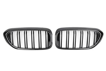 GRILL (NERKI) BMW G30 G31 DOUBLE M5 LOOK GLOSSY B