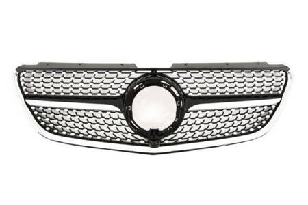 GRILL do MERCEDES W447 VITO FACELIFT DIAMANT BLK