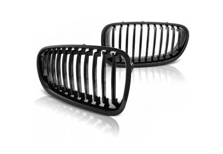 Grill Przedni Black Połysk Do Bmw F10 / F11 10-16