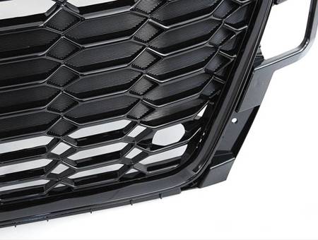 Grill Sport glossy black pdc Audi A4 B9 2020->