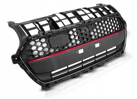 Grill Suzuki Swift VI 17- red line sport style