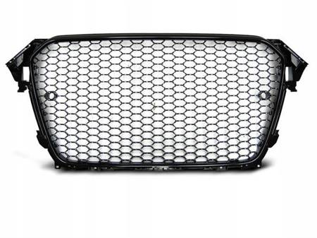 Grill atrapa AUDI A4 B8 RS-TYPE 11.11-15 GLOSSY FR