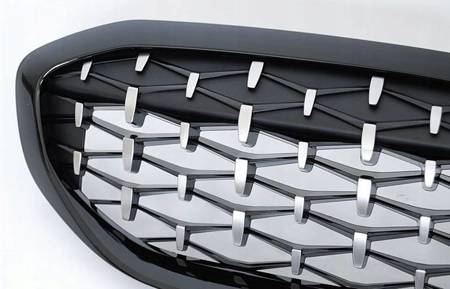 Grill nerki diamond black połysk BMW G20 G21