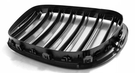 Grill przedni NERKI BMW 7 F01 09-15 BLACK POŁYSK