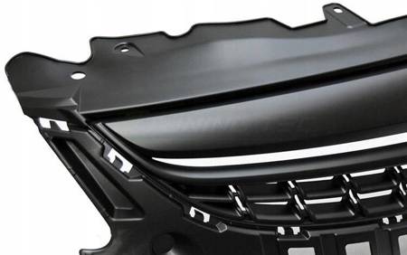 Grill przedni NERKI OPEL CORSA D 11-14 BLACK MATT