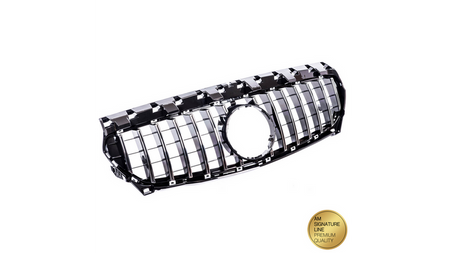 Grill sportowy GT Chrome & Black MERCEDES CLA C117, X117 przed liftem 2013-2016